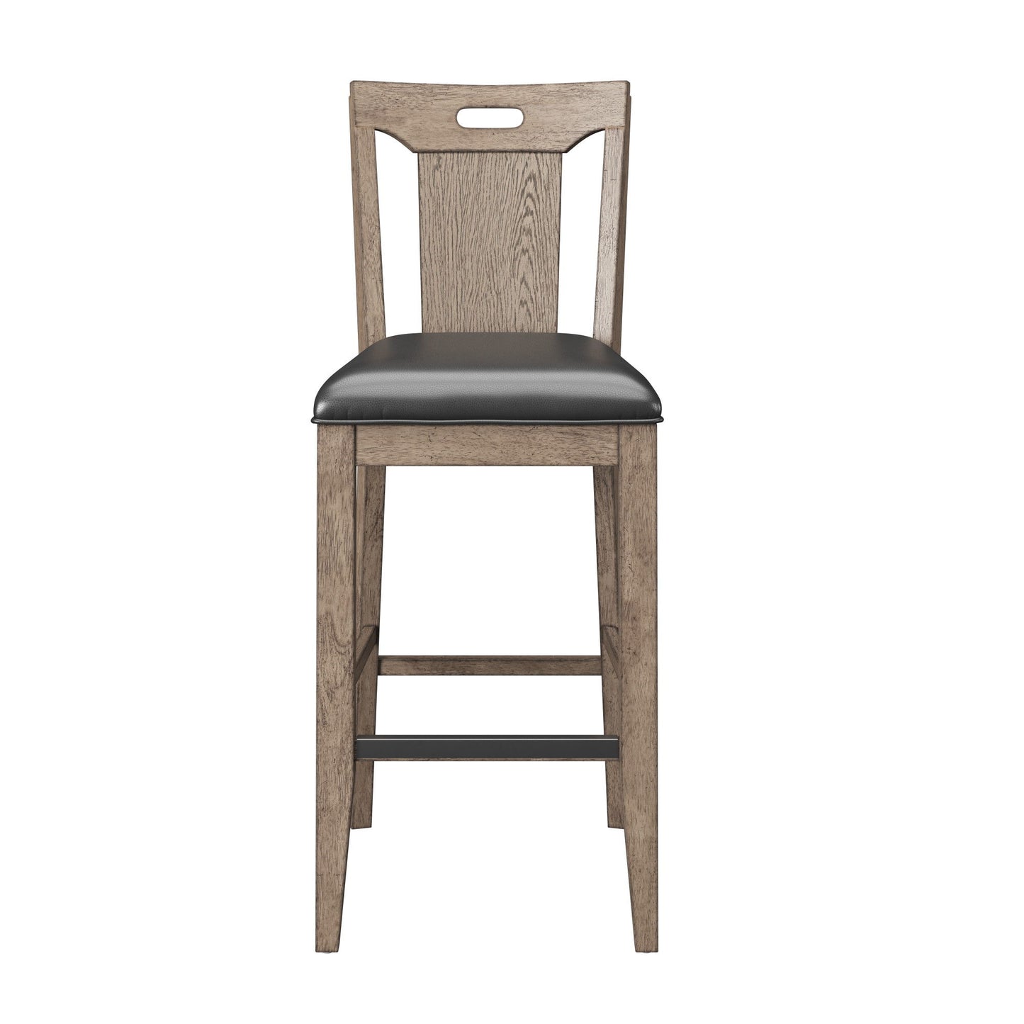 Benti - Slat Back Bar Stools (Set of 2) - Brown Emerald Home