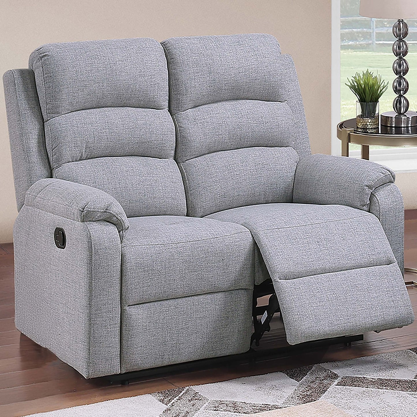 Modern Motion Loveseat Home Essentials
