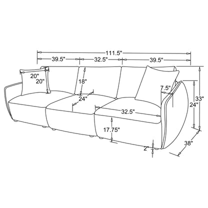 Logan - Modular Sofa With Slim Arms Furniture Max