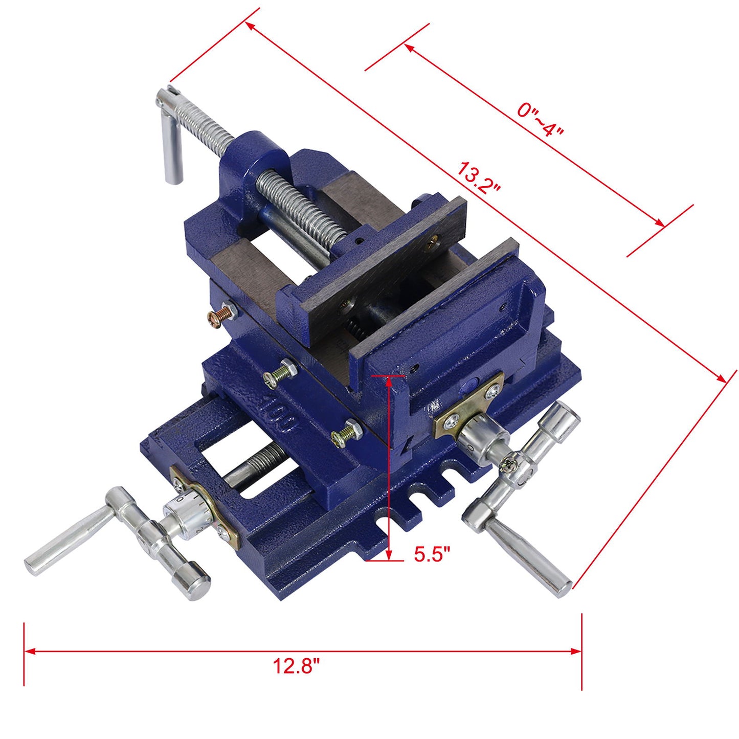 Industrial Quality Cross Slide Vise, Drill Press Metal Milling 2 Way X - Y Daily Nest