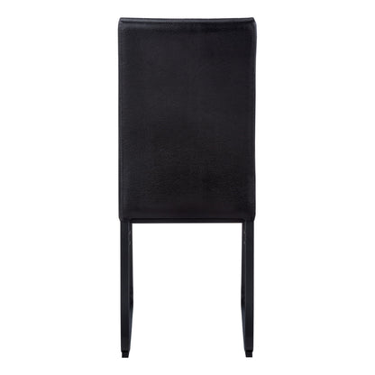 Dining Chair Side Upholstered, For Dining Room (Set of 2) - Black 8th Street