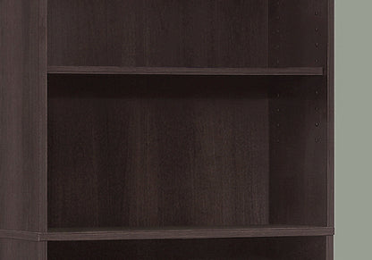 Bookshelf, Bookcase, 6 Tier, For Office, Transitional 8th Street