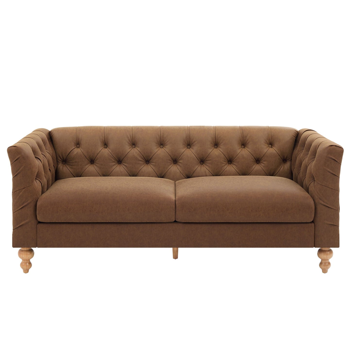 Chesterfield Sofa With Flared Arms For Living Room Noble House