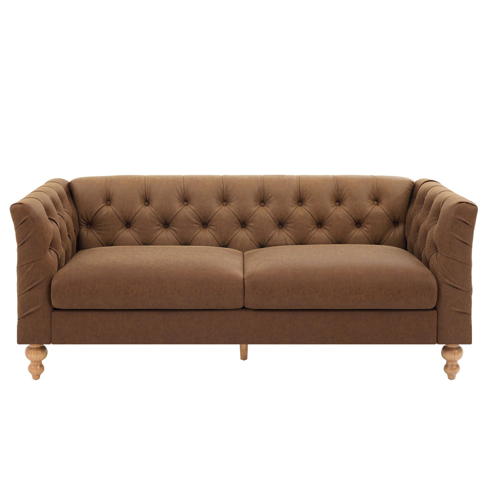 Chesterfield Sofa With Flared Arms For Living Room Noble House