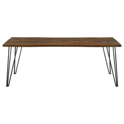 Neve - Live Edge Dining Table - Gray Sheesham CoasterEssence