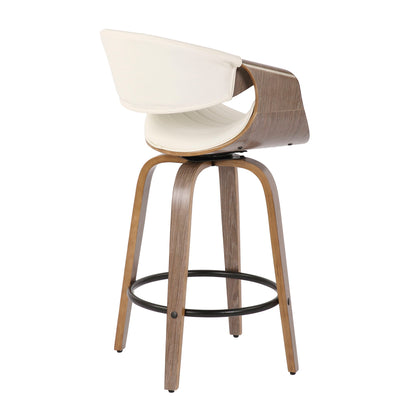 Symphony - Mid Century Modern Counter Stool (Set of 2) Lumi Source