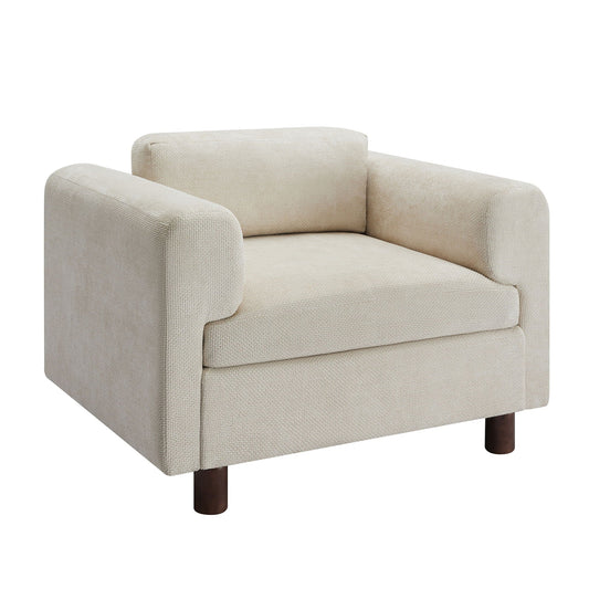 Modern Oversized Armchair Comfy Accent Chair Single Sofa For Living Room Hearth and Haven
