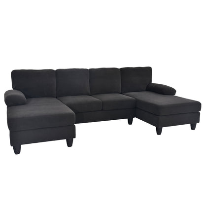 U-Shaped Sofa With Dual Chaise Home Essentials