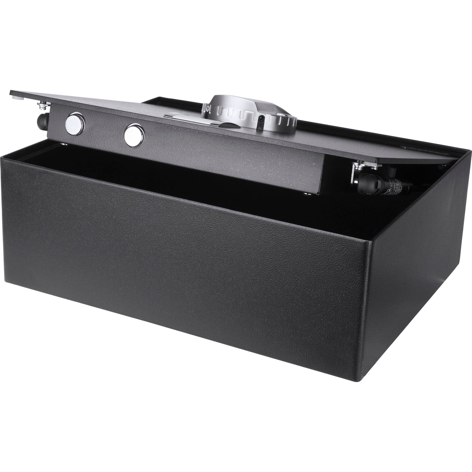 0 23 Cu Ft Top Opening Biometric Security Safe - Black Daily Nest