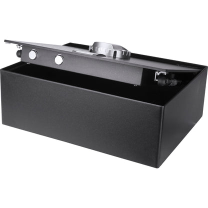0 23 Cu Ft Top Opening Biometric Security Safe - Black Daily Nest