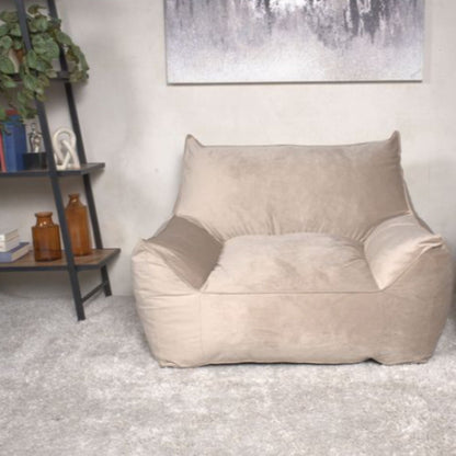 Allea - Bean Bag Chair With Armrests Home Essentials