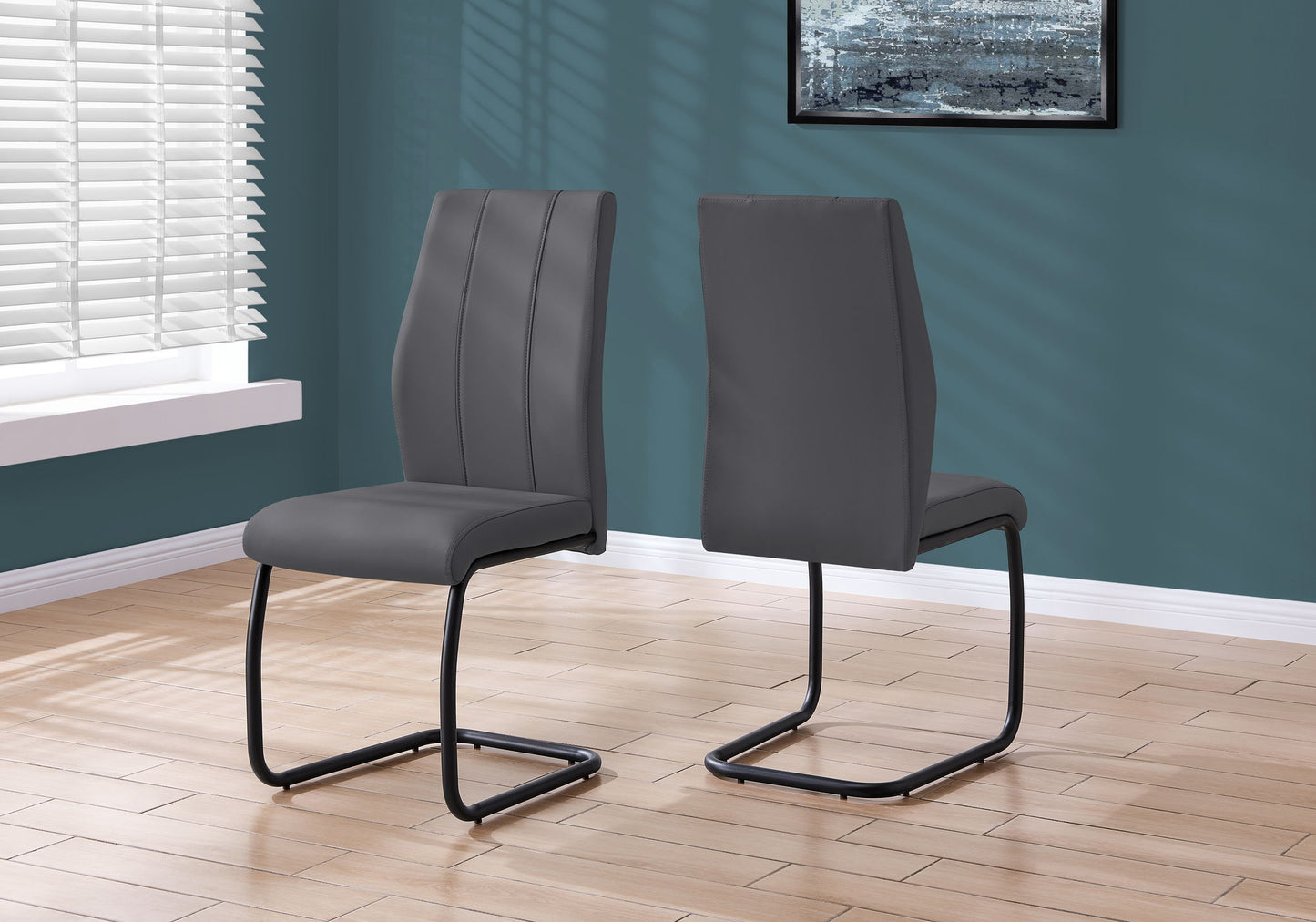 Dining Chair, Side, Upholstered For Dining Room, Contemporary & Modern (Set of 2) 8th Street