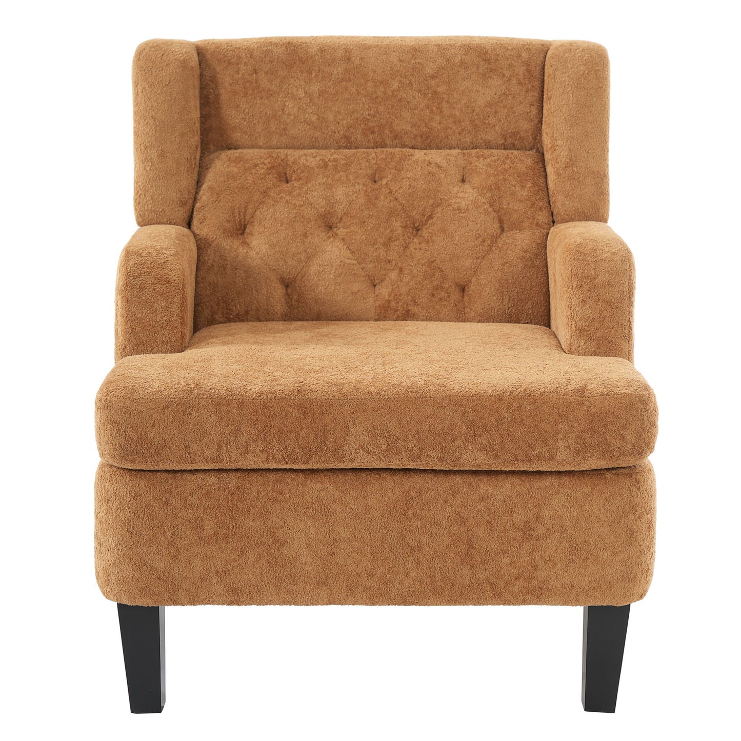 Modern Tufted Upholstered Accent Chair For Living Room Noble House