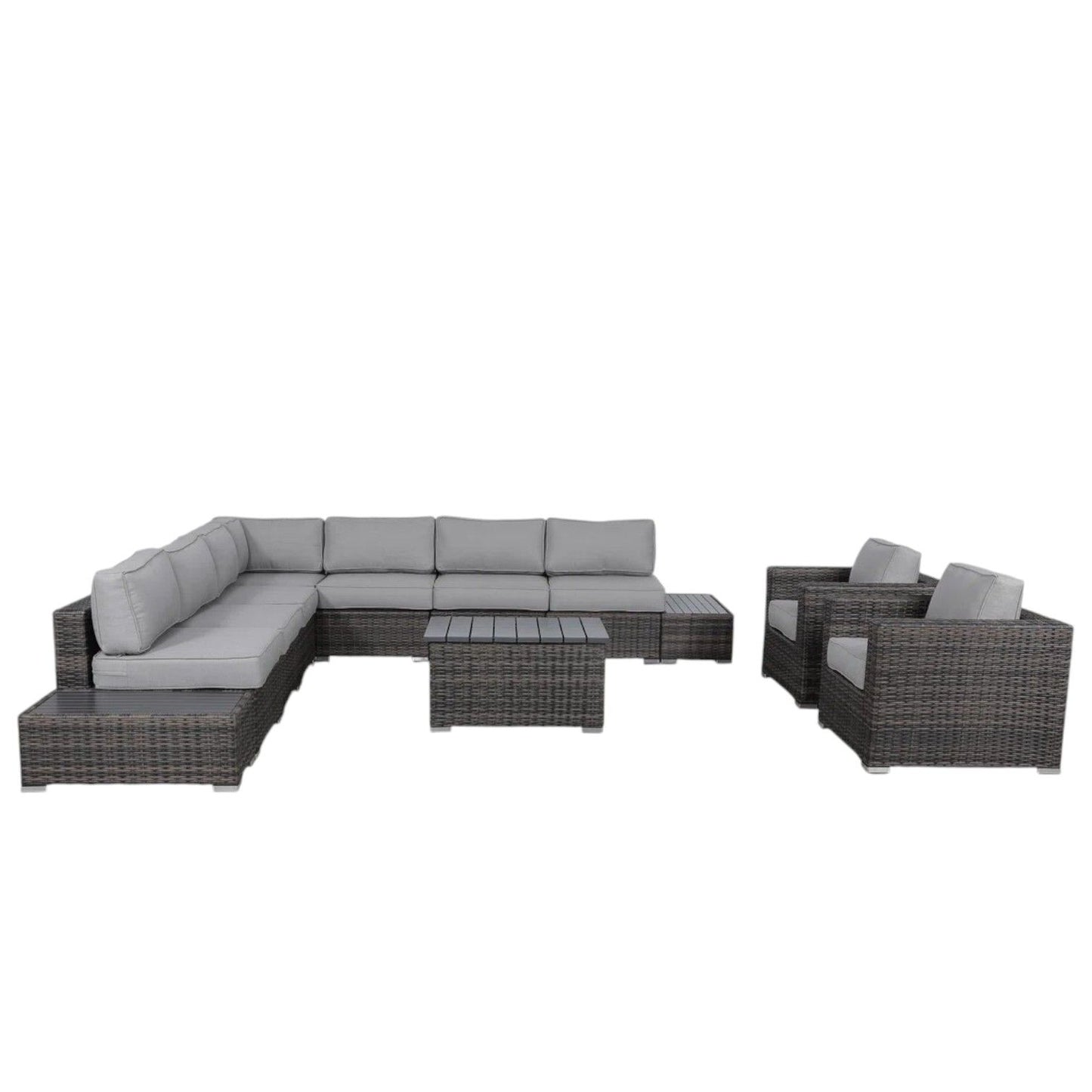 Sectional, Stylish Entertainment, Outdoor Living LSI Patio Furniture