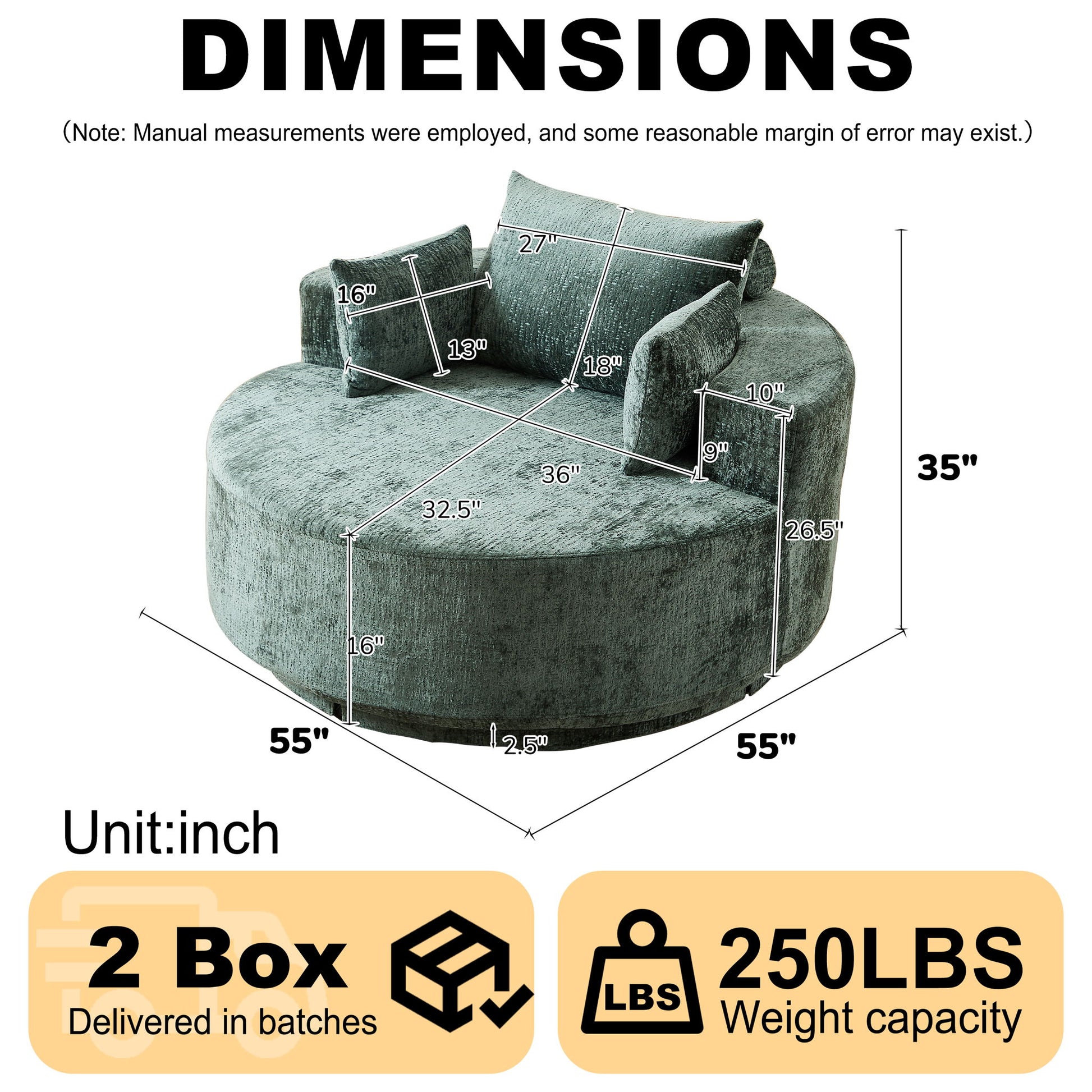 Single Sofa, Sleeper Chair For Living Room Home Essentials