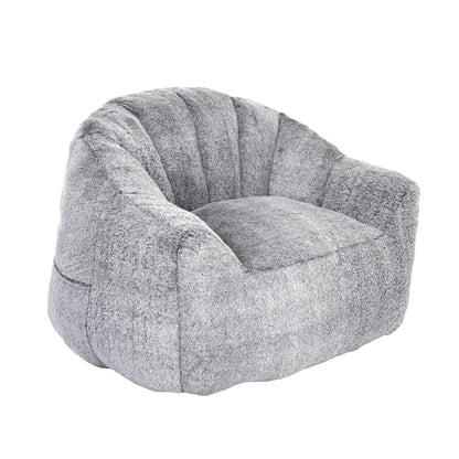 Beanbag Chair, Beanbag Sofa Chair With Armrests Stuffed High Density Foam Home Essentials