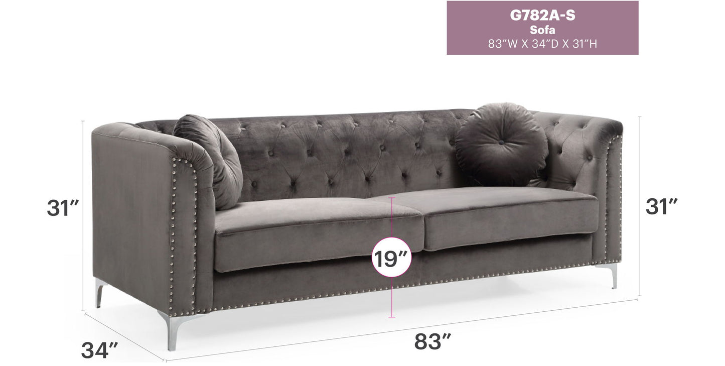 Pompano - Elegant Contemporary Sofa Glory Furniture
