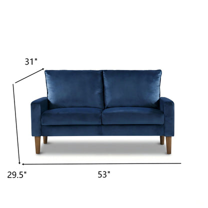 Upholstered Loveseat Sofa, 2 Seater Couch For Living Room Apartment US Pride