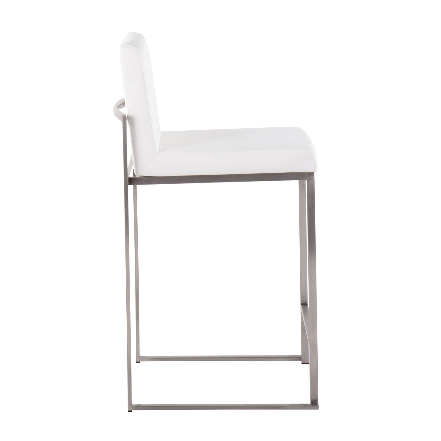 Fuji - Contemporary High Back Counter Stool, Functional Design Lumi Source