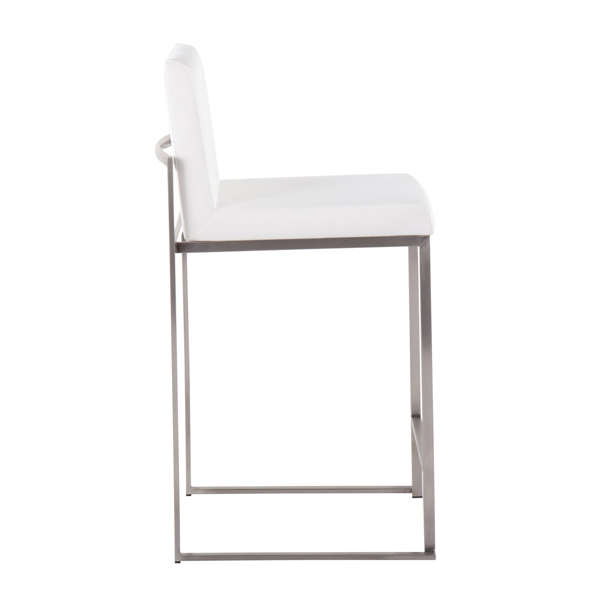 Fuji - Contemporary High Back Counter Stool, Functional Design Lumi Source