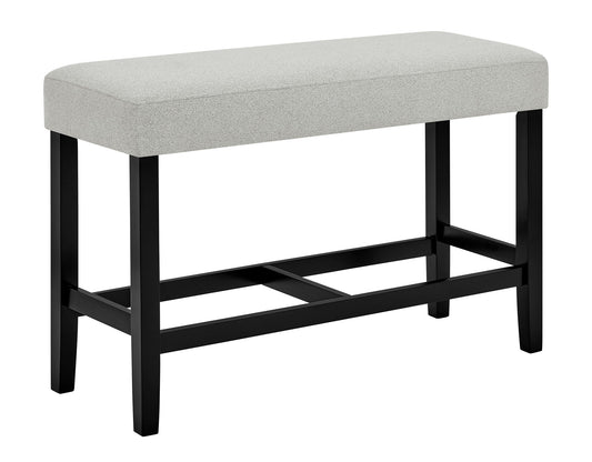 Marbel - Counter Height Bench - Dove Crown Mark