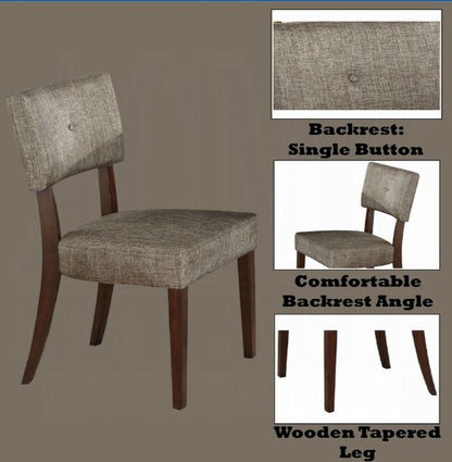 Drake - Side Chair (Set of 2) - Gray Acme