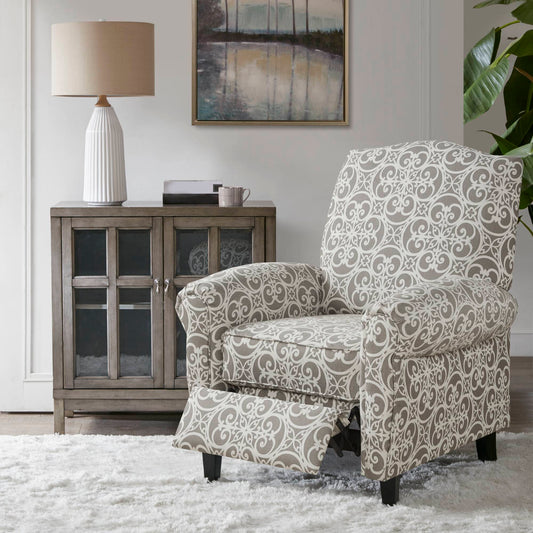 Kirby - Push Back Recliner - Gray Madison Park