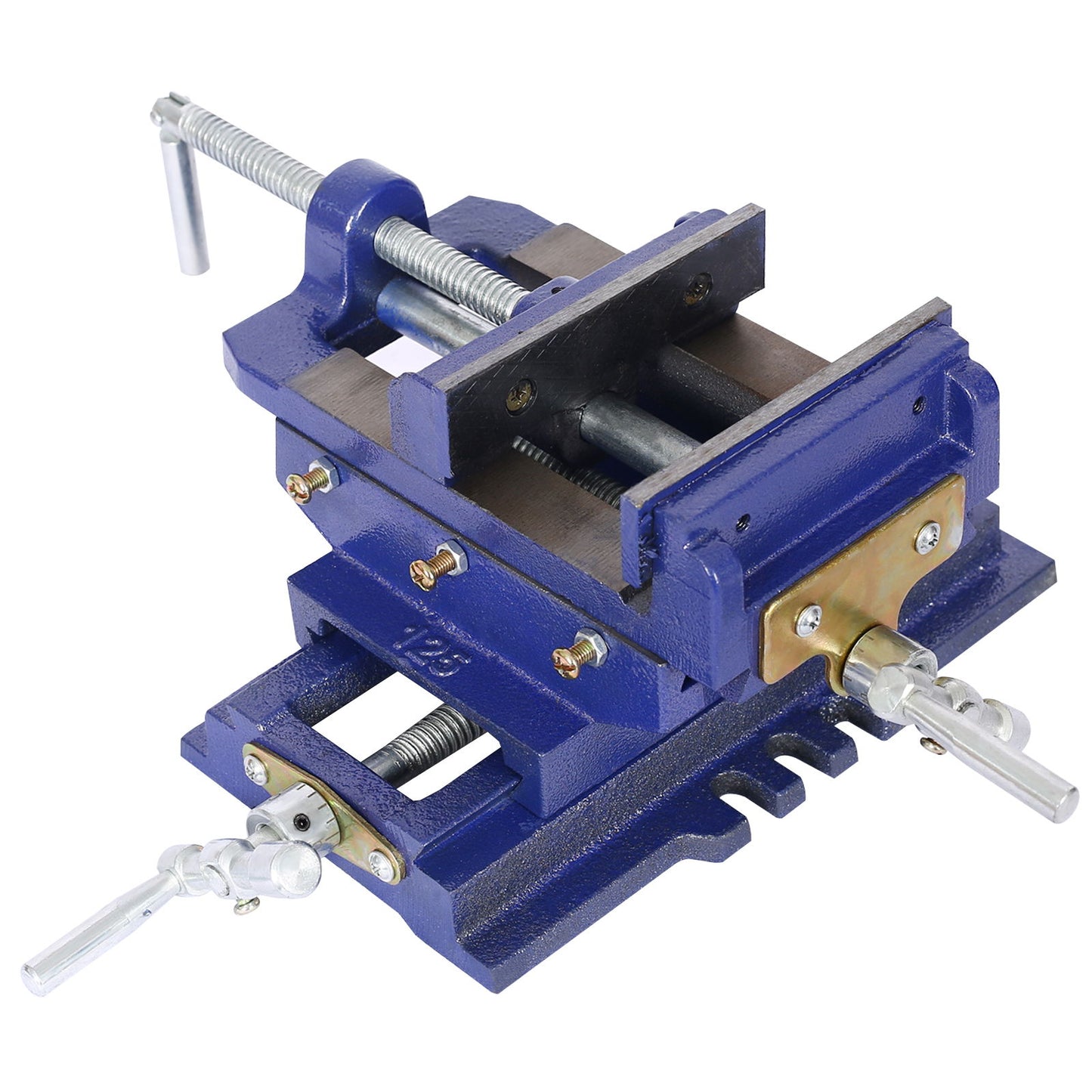 Industrial Quality Cross Slide Vise, Drill Press Metal Milling 2 Way X - Y Daily Nest