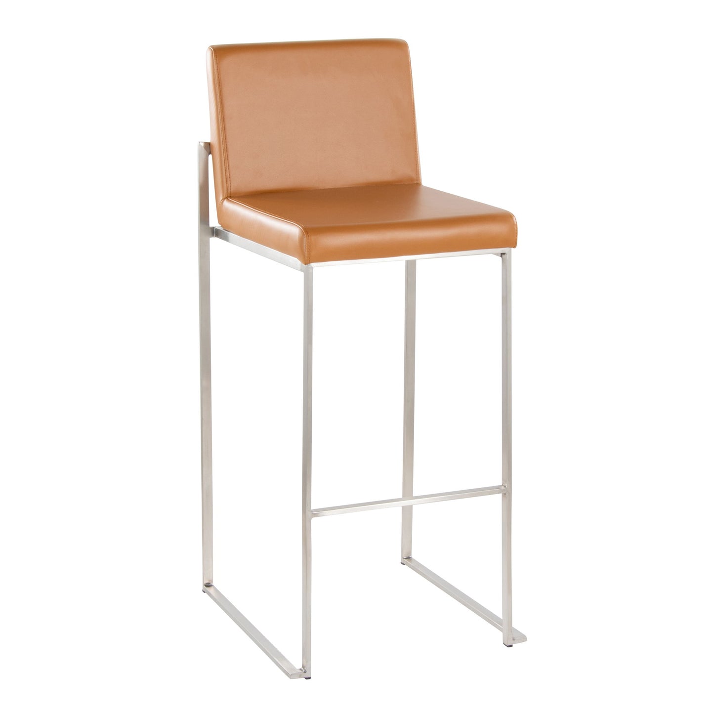 Fuji - Contemporary And Modern Elegance High Back Barstool Lumi Source