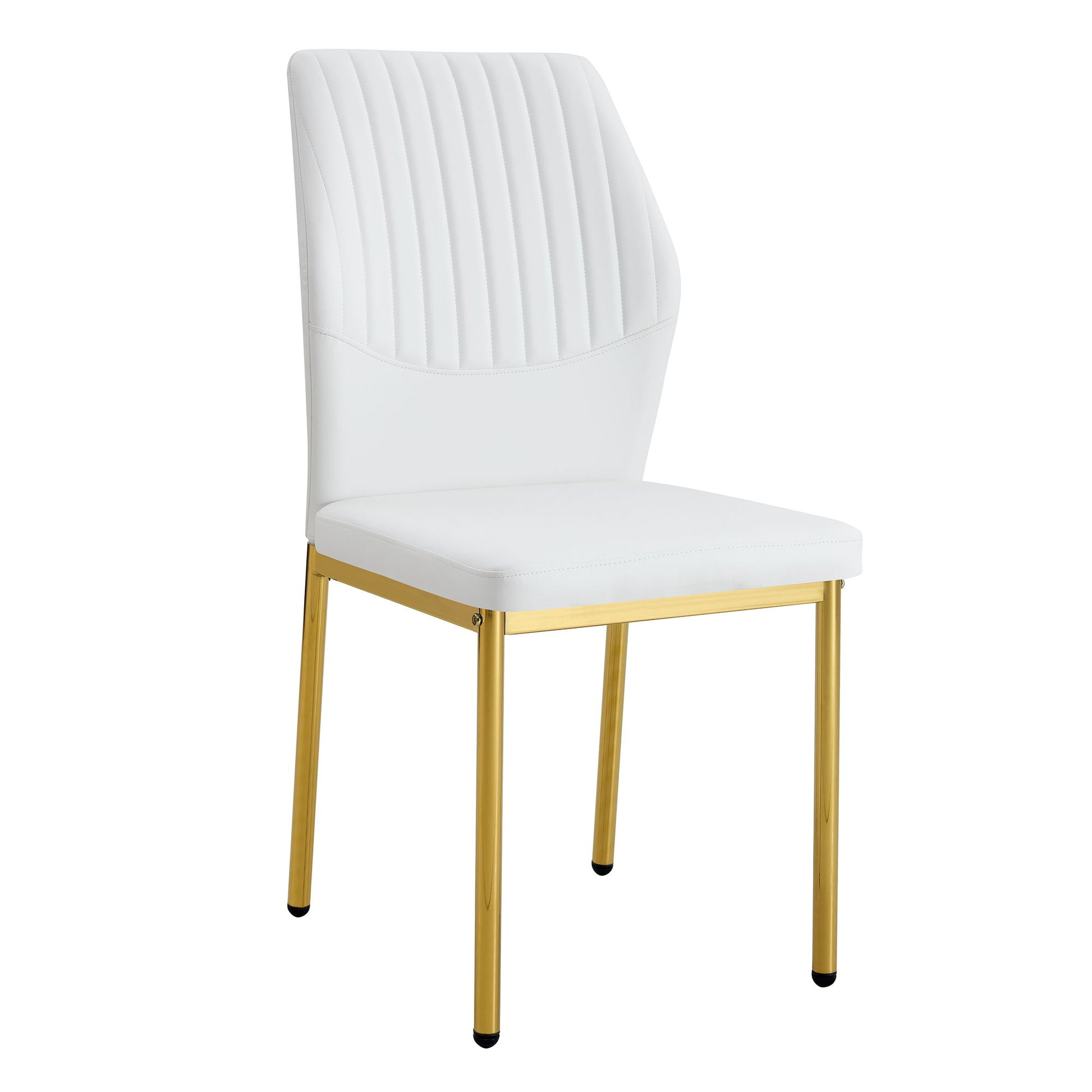 Luxury Simple Chair With Metal Gold Leg Home Essentials