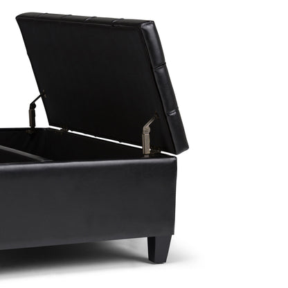 Harrison - Large Coffee Table Storage Ottoman Simpli-Home