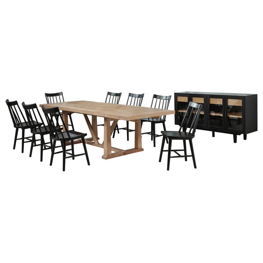 Middleton - 106" Extension Leaf Dining Set Coaster Fine Furniture