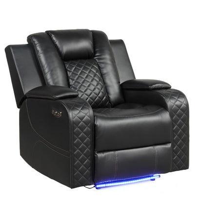 Benz - LED & Power Recliner Chair Matrix Furniture Group