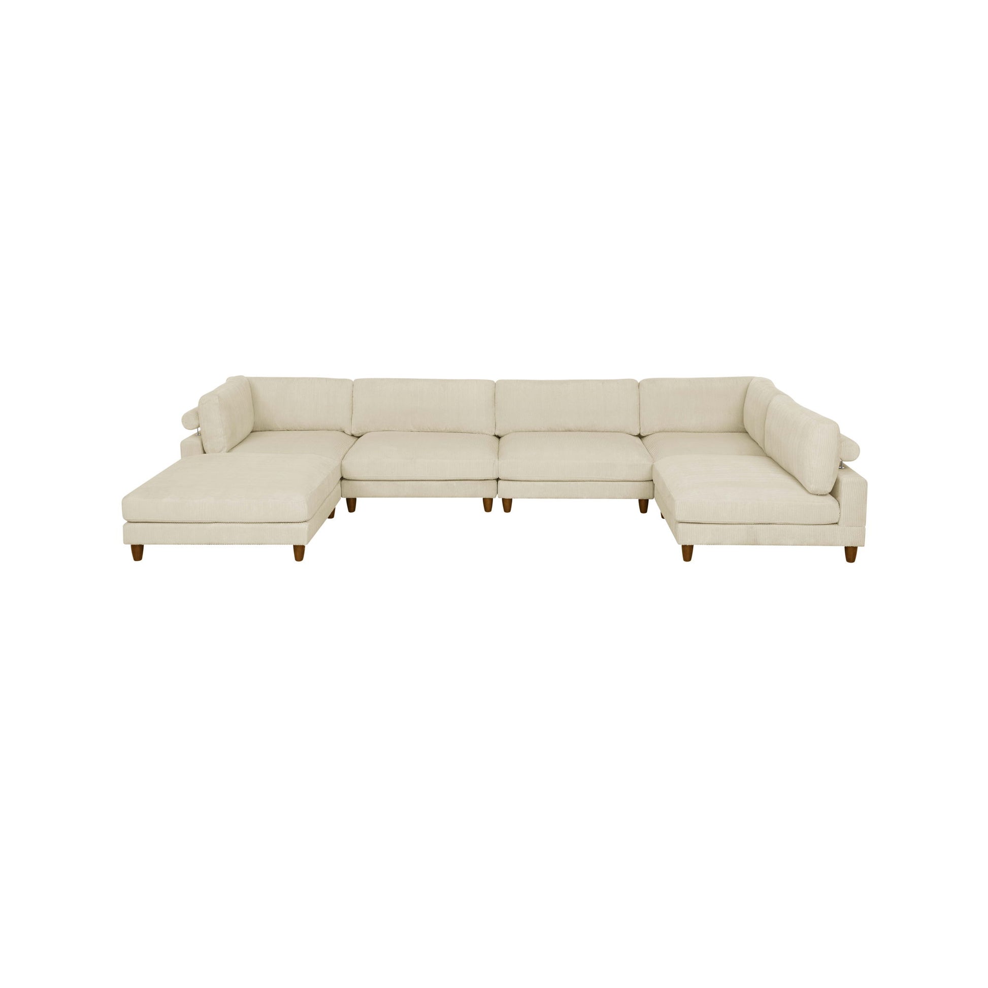 Modern Modular Sectional With Adjustable Back Support Home Essentials