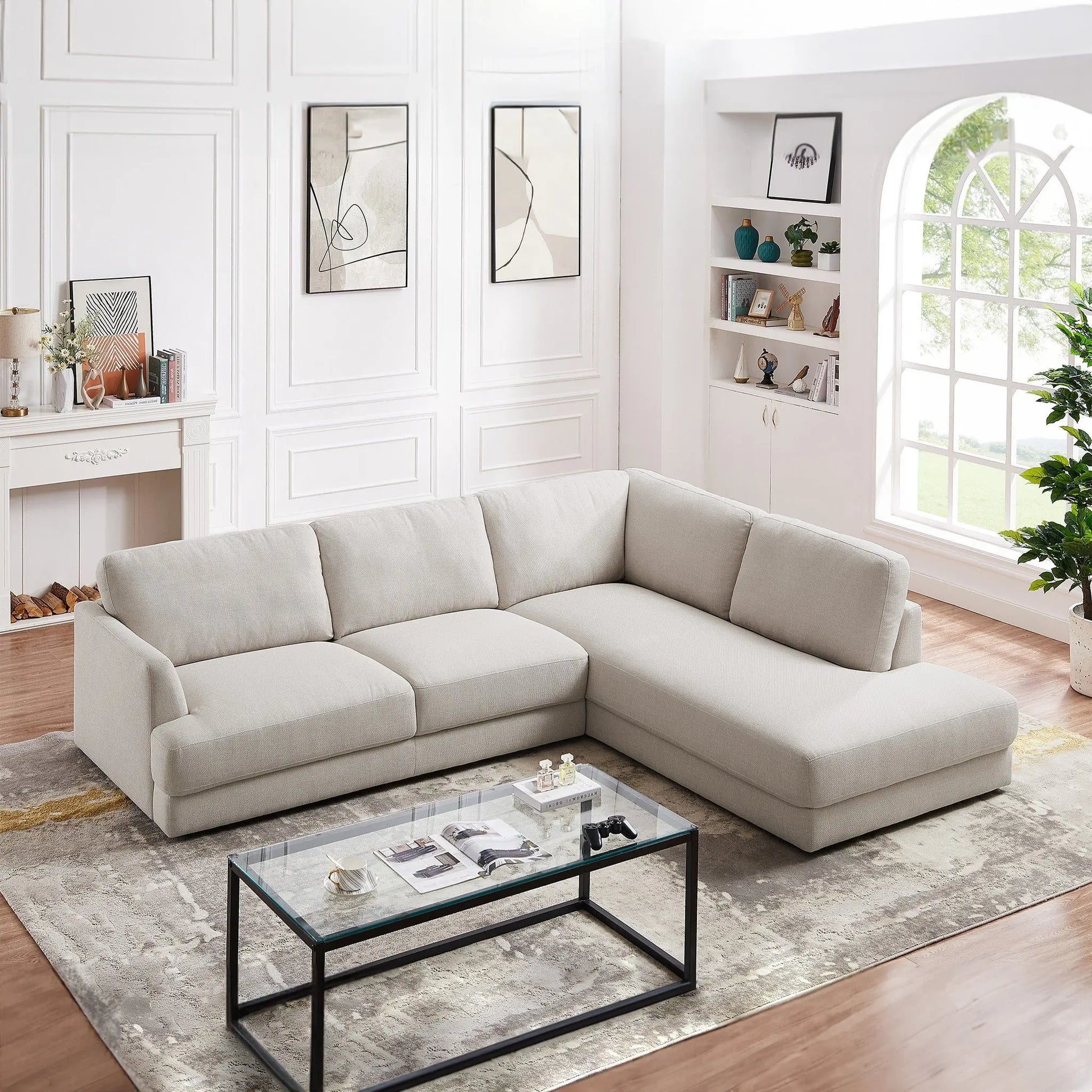 Glander - Comfortable Cozy Sectional Sofa Ashcroft Furniture