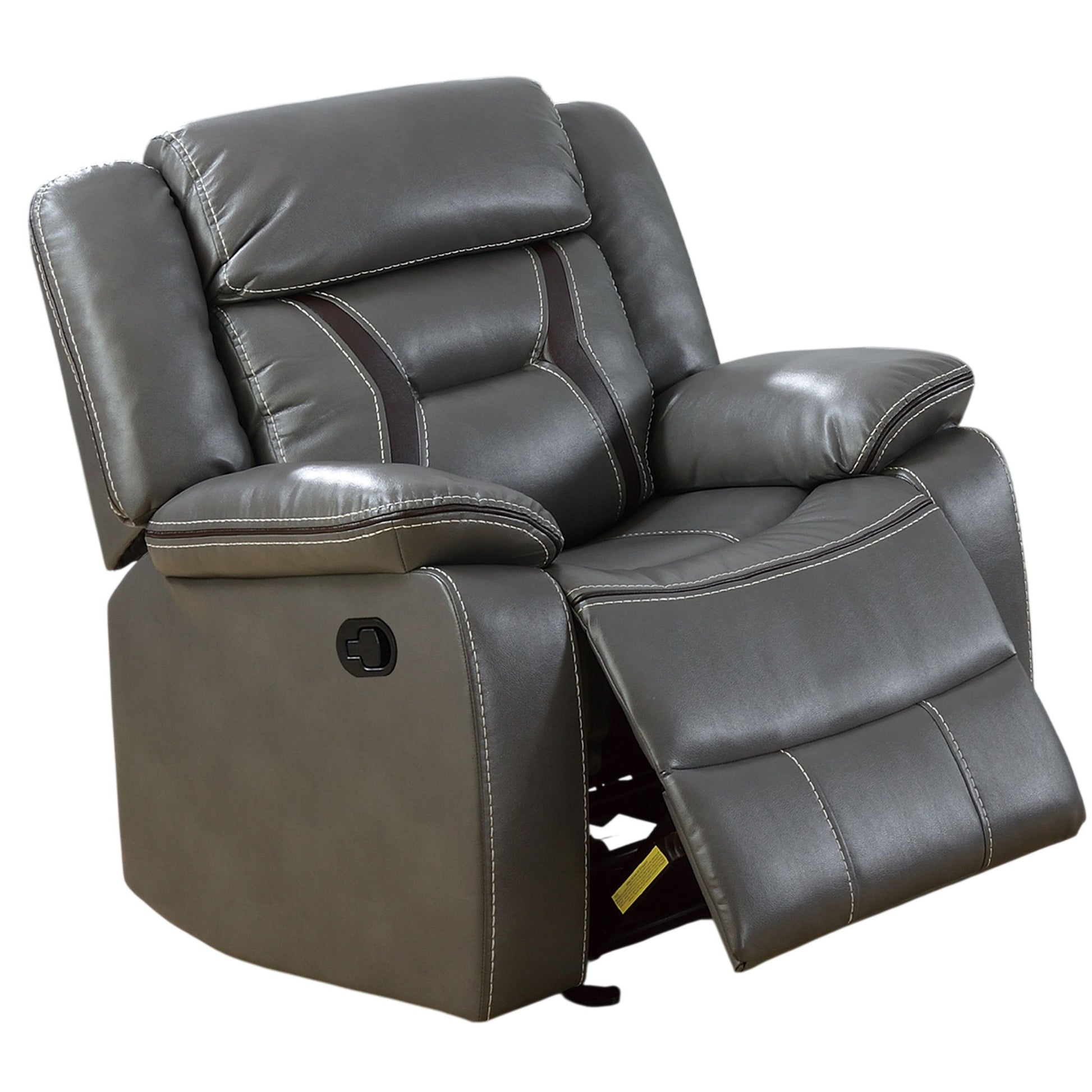Modern Recliner With Pillow Arms And Headrest Home Essentials