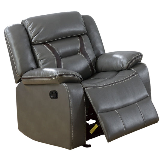 Modern Recliner With Pillow Arms And Headrest Home Essentials
