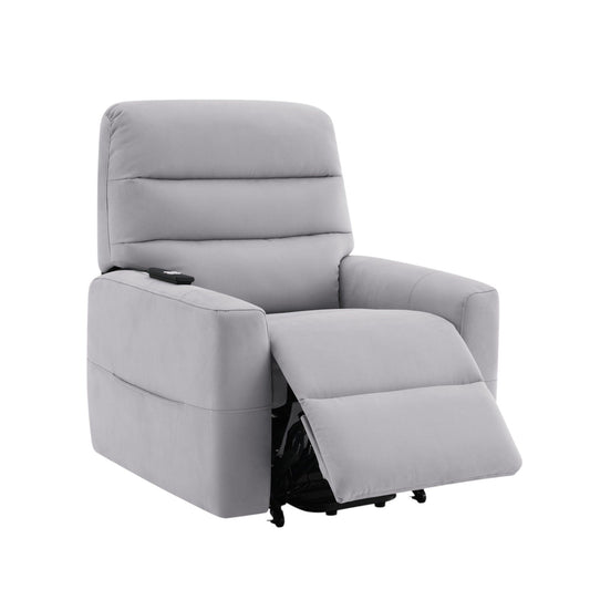 Freddie - Power Motion Recliner With Lift - Gray Acme