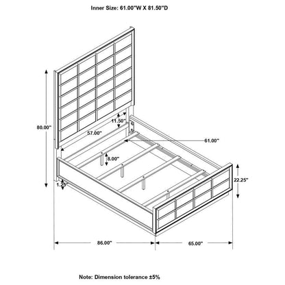 Durango - Wood Panel Bed