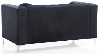 Stylish Sloped Arm Loveseat Glory Furniture
