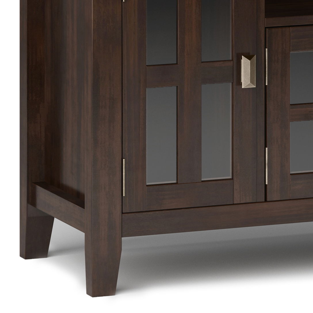 Artisan - TV Media Stand - Tobacco Brown Simpli-Home
