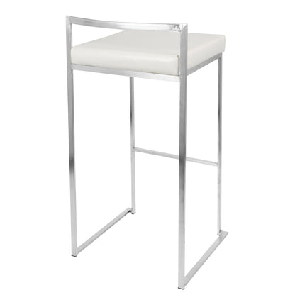 Fuji - Contemporary And Elegant Design Stackable Barstool Lumi Source