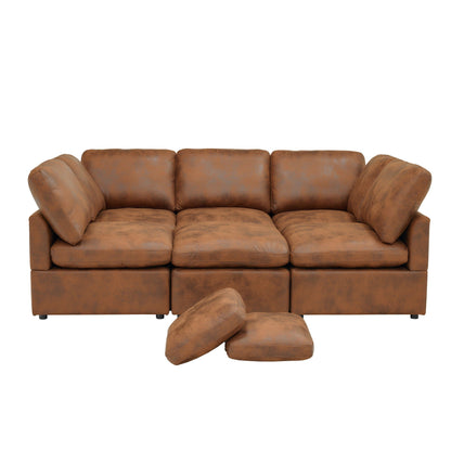 Deep Modular Cloud Sofa, Freely Configurable Home Essentials