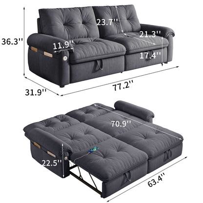 Convertible Cloud Like Sofa Bed Home Essentials