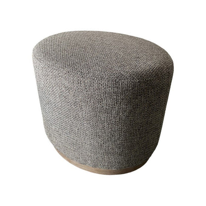 Oval Accent Ottoman - Brown JLA