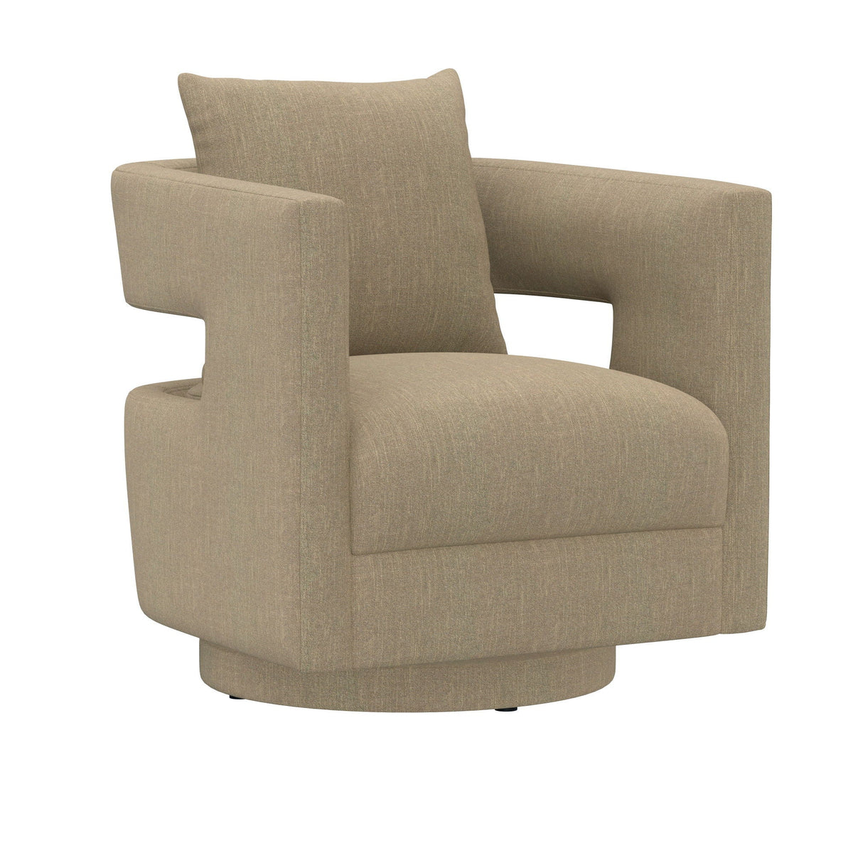 Modern Swivel Chair With Contemporary Design Emerald Home