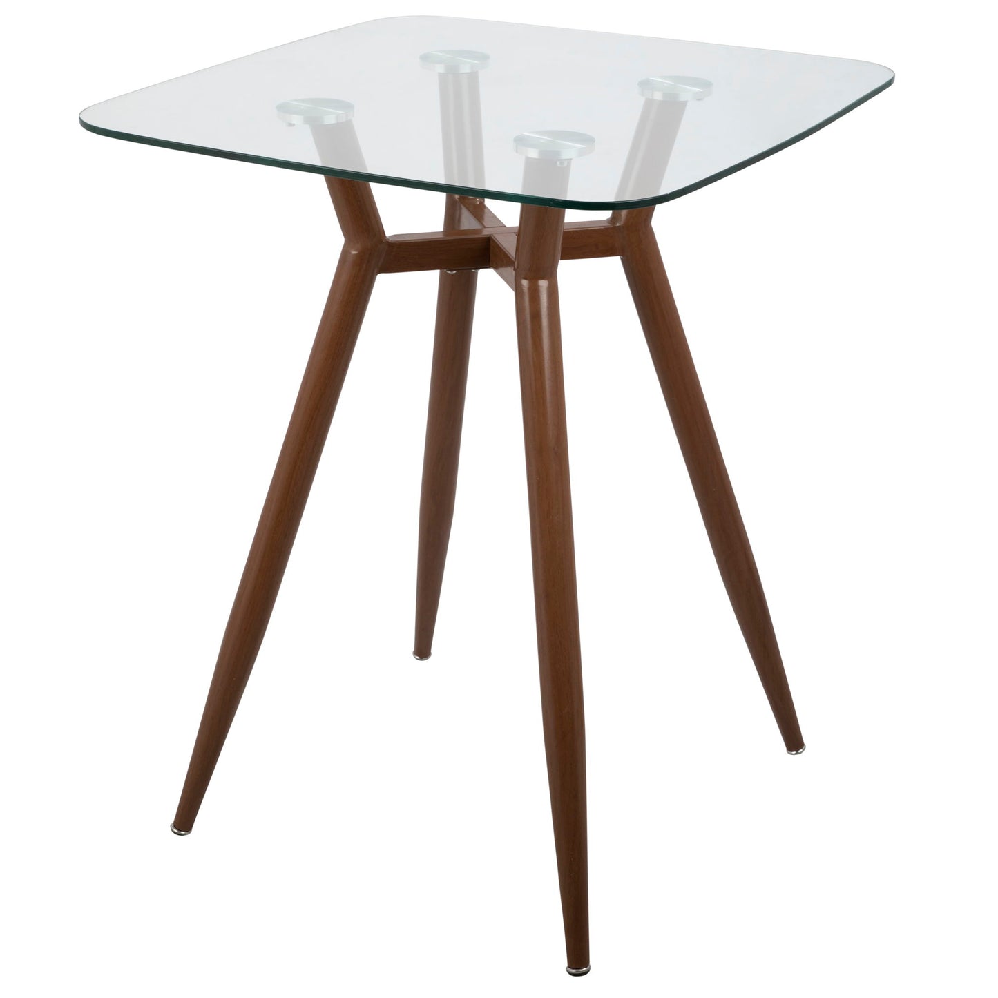 Clara - Mid Century Modern Square Table Lumi Source
