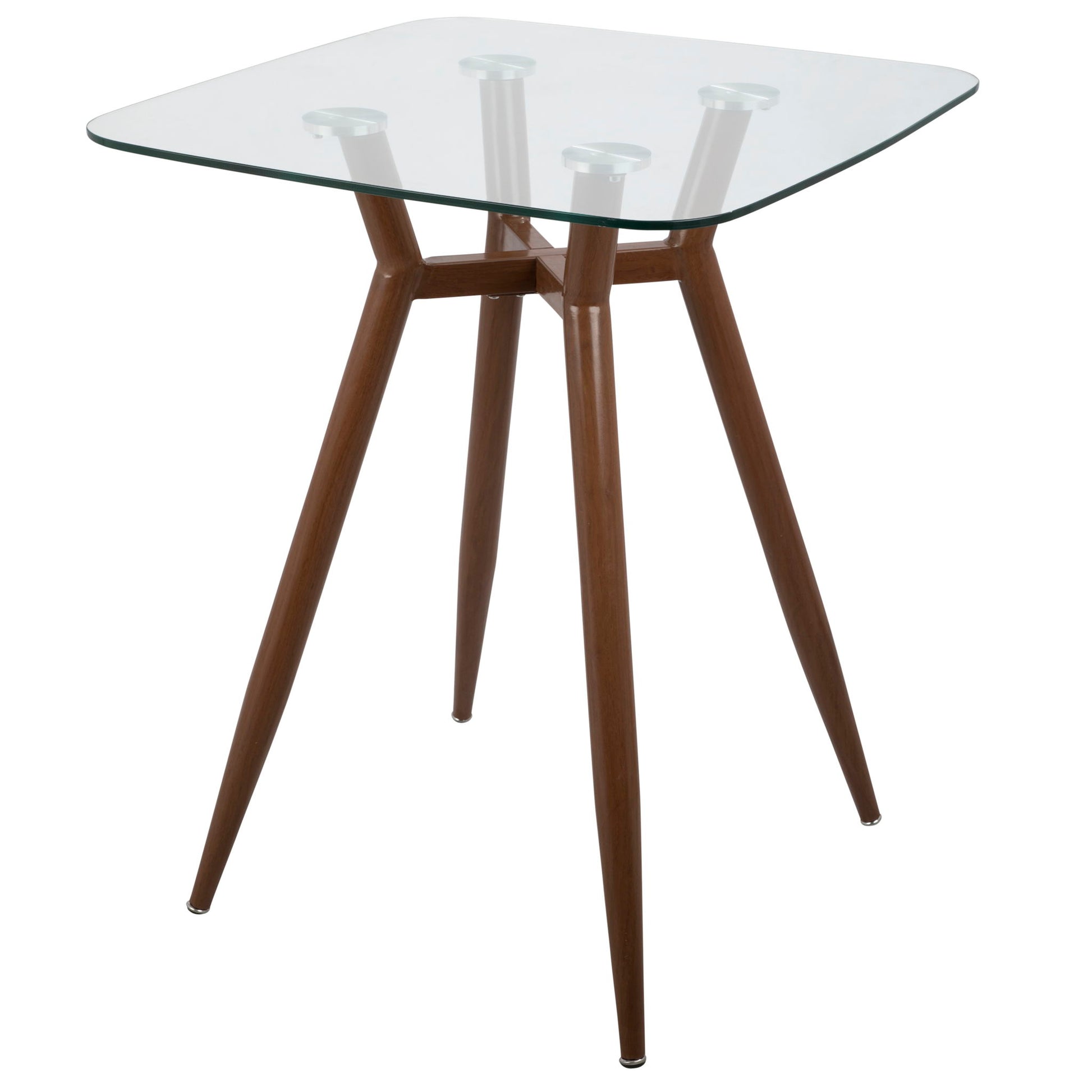 Clara - Mid Century Modern Square Table Lumi Source