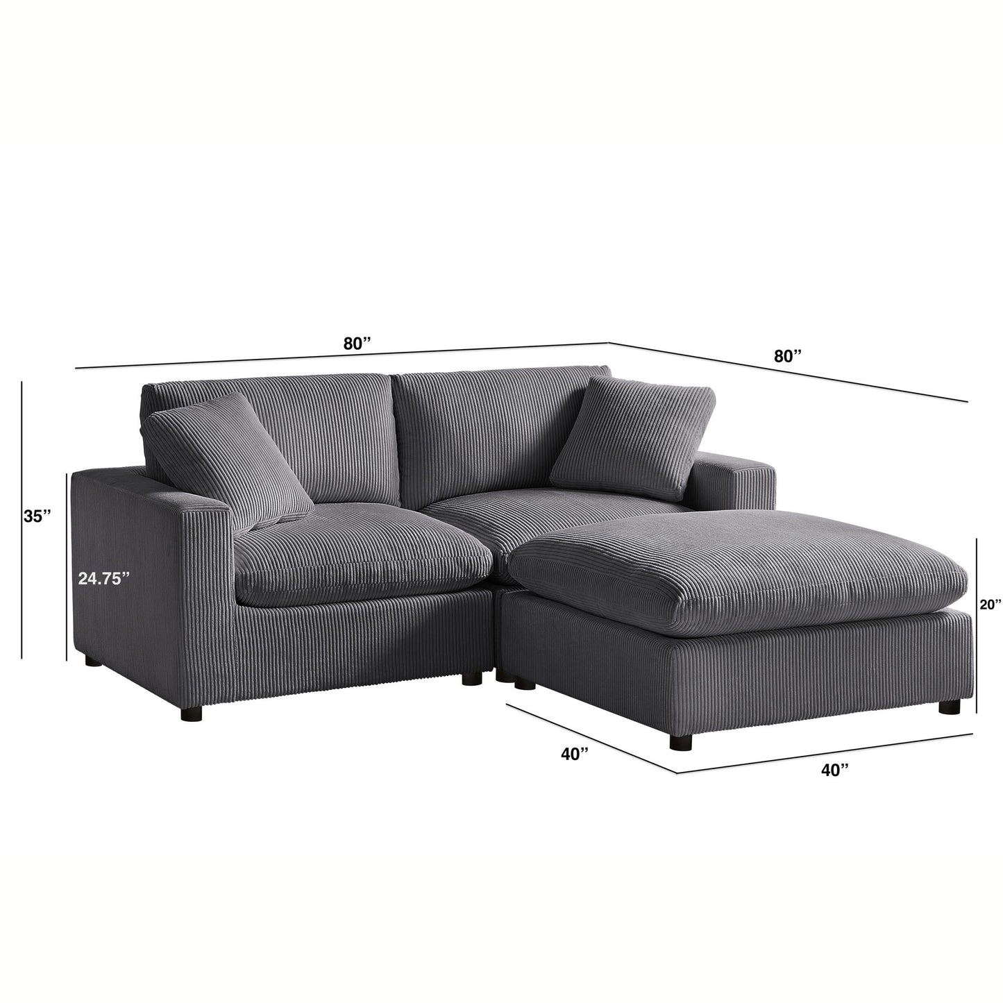 Chelsea - Modular Sectional Home Essentials