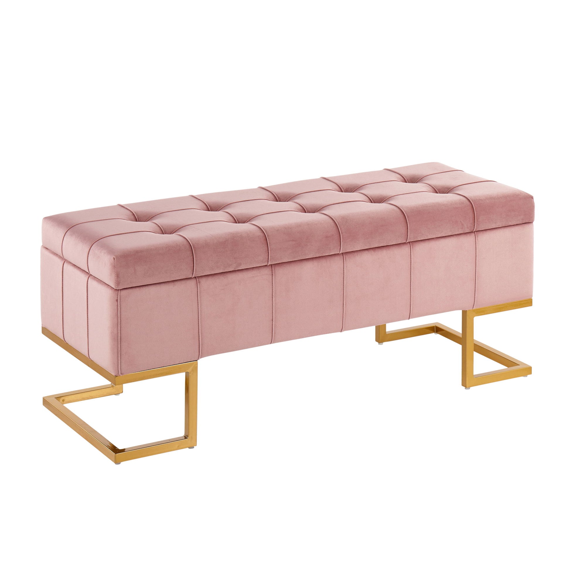 Midas - Contemporary / Glam Storage Bench Lumi Source